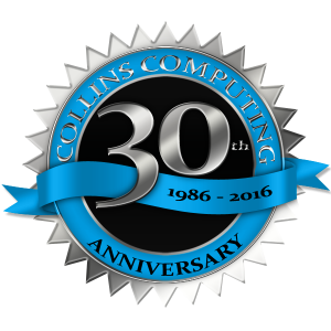 collins computing 30 years 300x300 - Dynamics GP Gold Partner