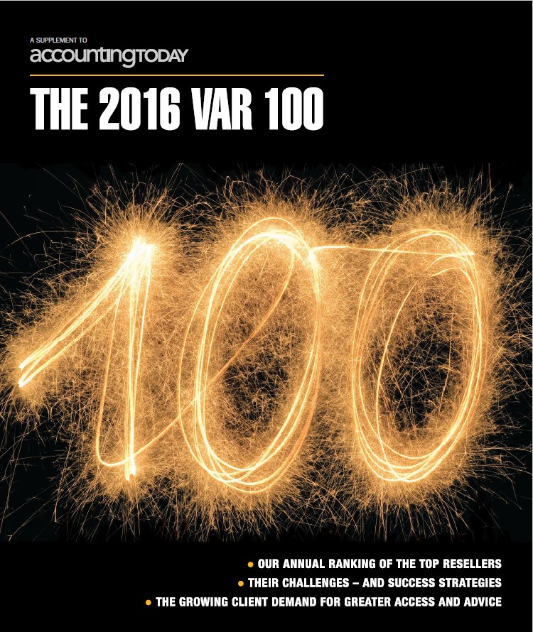 accounting today 2016 var 100 - Accounting Today Announced Collins Computing was Selected for the 2016 VAR 100