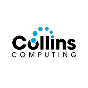 Collins Computing Logo White