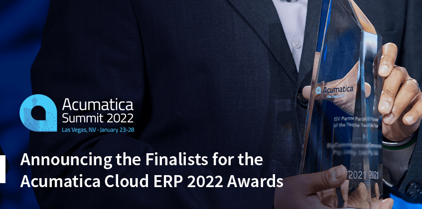 acumatica 2022 partner award finalists