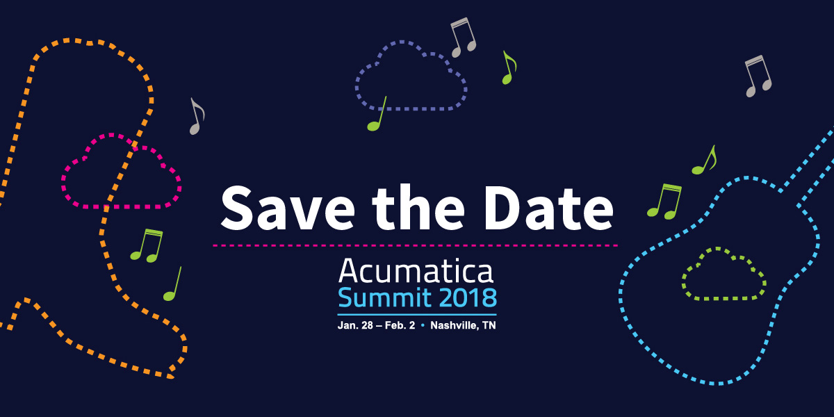 acumatica summit 2018 in nashville