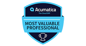 Acumatica MVP Badge