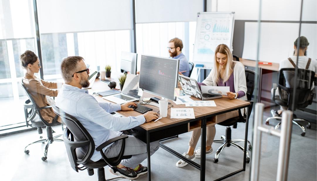 casual office atmosphere 136