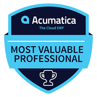 Acumatica MVP Badge